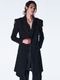 (ͽ���ʡ�8������9������ͽ��/kiryuyrik������奦����奦/Back Satin Goth Jacket��/Black
