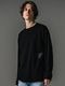 RESOUND CLOTHING���ꥵ����ɥ���������/LOOSE FIT uk over longsleave Tee/BLACK