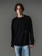 RESOUND CLOTHING���ꥵ����ɥ���������/LOOSE FIT uk over longsleave Tee/BLACK