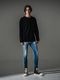 RESOUND CLOTHING���ꥵ����ɥ���������/LOOSE FIT uk over longsleave Tee/BLACK