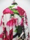 �㴰���THE ONENESS�ʥ����ͥ���/Recycled PE Taffeta Bougainvilea Stand Collar Flare Shirt/Bougainvilea