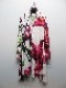 �㴰���THE ONENESS�ʥ����ͥ���/Recycled PE Taffeta Bougainvilea Stand Collar Flare Shirt/Bougainvilea