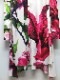 �㴰���THE ONENESS�ʥ����ͥ���/Recycled PE Taffeta Bougainvilea Stand Collar Flare Shirt/Bougainvilea