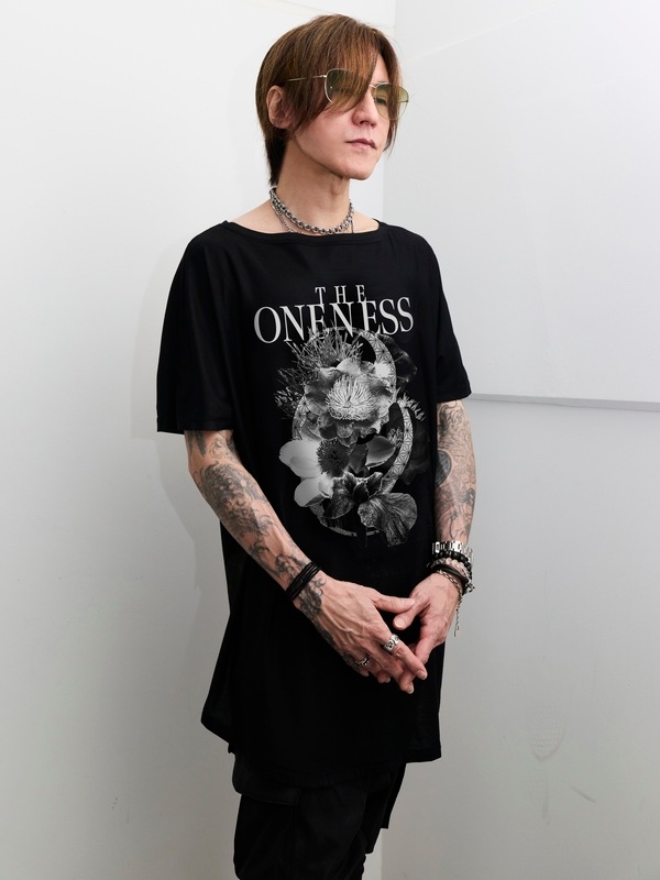 (ͽ���ʡ�4��5������ͽ��/THE ONENESS�������ͥ�/TENJIKU French Sleeve ����Charity T/Black
