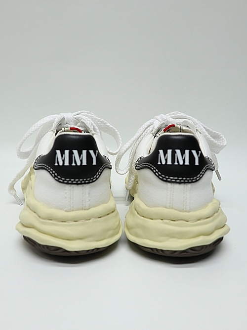 Maison MIHARA YASUHIRO"BLAKEY" VL OG Sole Canvas Low-top Sneaker/ WHT.