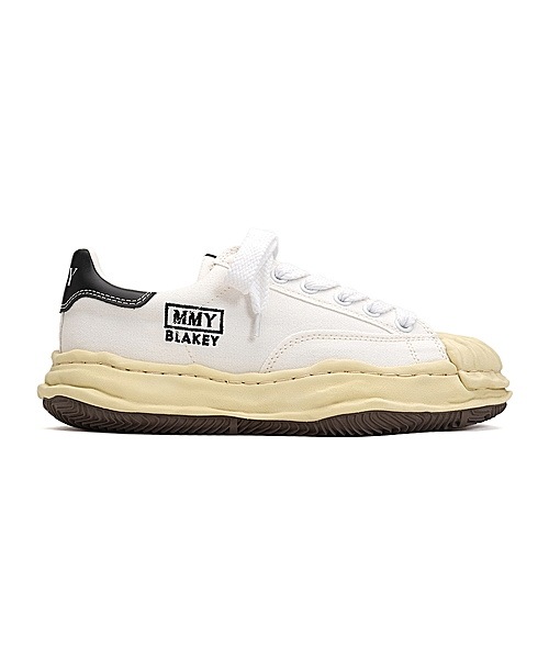 Maison MIHARA YASUHIRO"BLAKEY" VL OG Sole Canvas Low-top Sneaker/ WHT.