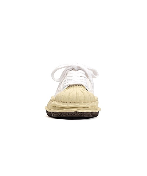 Maison MIHARA YASUHIRO"BLAKEY" VL OG Sole Canvas Low-top Sneaker/ WHT.