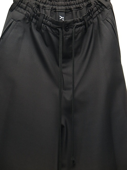 Ground Y饦ɥ磻/W/GABARDINE CIRCLE CROTCH PANTS/BLACK.