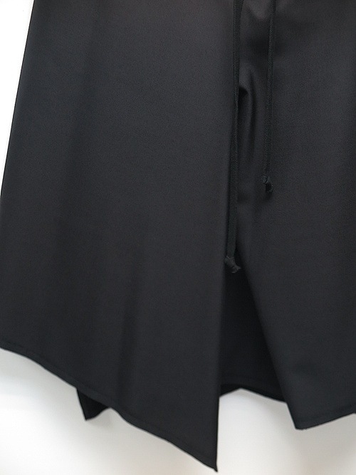Ground Y饦ɥ磻/W/GABARDINE CIRCLE CROTCH PANTS/BLACK.