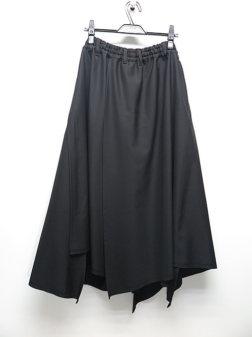Ground Y饦ɥ磻/W/GABARDINE CIRCLE CROTCH PANTS/BLACK.
