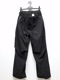 �㴰���THE ONENESS�������ͥ�/Sustinable Tuffeta Line Loose Pants/Black&BlackLINE