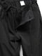 �㴰���THE ONENESS�������ͥ�/Sustinable Tuffeta Line Loose Pants/Black&BlackLINE