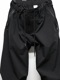 �㴰���THE ONENESS�������ͥ�/Sustinable Tuffeta Line Loose Pants/Black&BlackLINE