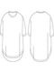 Ground Y�����饦��ɥ磻/COTTON POLYESTER HEM JUMBO SHORT SLEEVED T/WHITE.