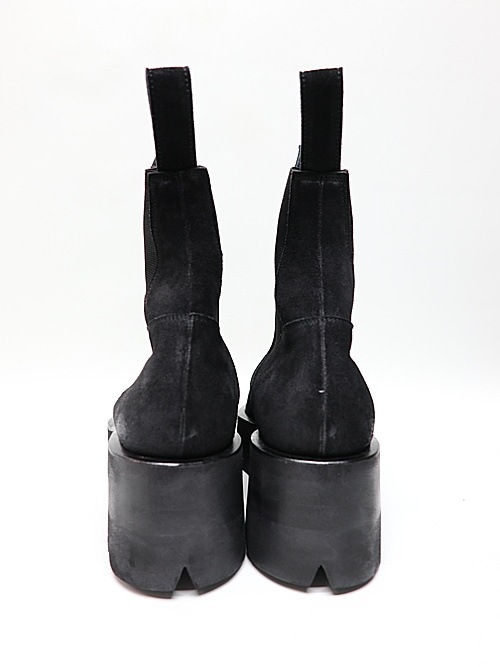 JULIUS����ꥦ��/COW VELOUR FOOT WEAR1/BLACK