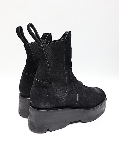 JULIUS����ꥦ��/COW VELOUR FOOT WEAR1/BLACK