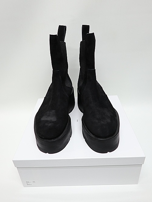 JULIUS����ꥦ��/COW VELOUR FOOT WEAR1/BLACK