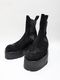JULIUS����ꥦ��/COW VELOUR FOOT WEAR1/BLACK