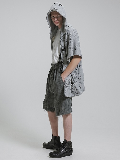 (ͽ����)1��3������ͽ��/nude:masahiko maruyama ���̡���:�ޥ��ҥ��ޥ���/΢�Ӵ����ץ��ȥ����С�������ZIP UP�ѡ�����µ��곰����ǽ��/Grey