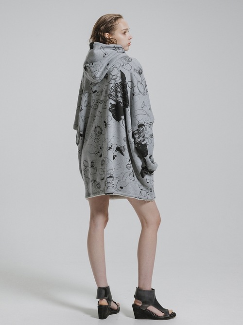 (ͽ����)1��3������ͽ��/nude:masahiko maruyama ���̡���:�ޥ��ҥ��ޥ���/΢�Ӵ����ץ��ȥ����С�������ZIP UP�ѡ�����µ��곰����ǽ��/Grey