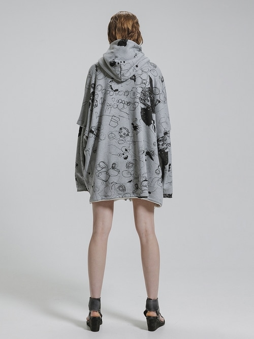 (ͽ����)1��3������ͽ��/nude:masahiko maruyama ���̡���:�ޥ��ҥ��ޥ���/΢�Ӵ����ץ��ȥ����С�������ZIP UP�ѡ�����µ��곰����ǽ��/Grey