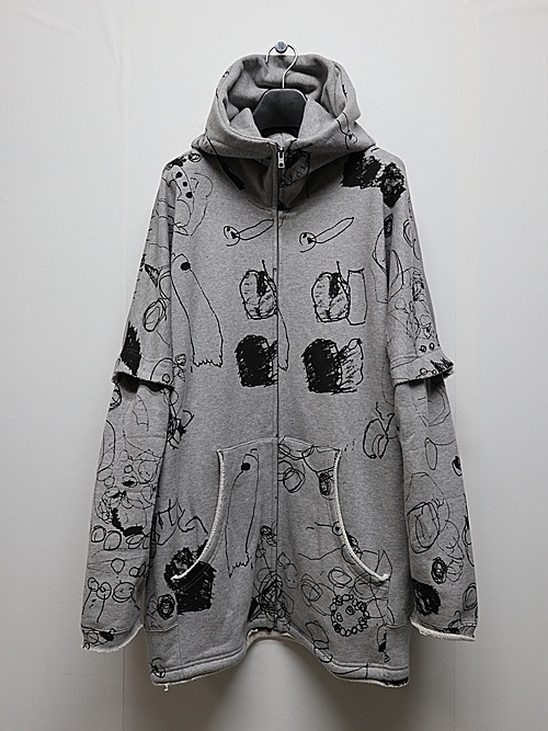 (ͽ����)1��3������ͽ��/nude:masahiko maruyama ���̡���:�ޥ��ҥ��ޥ���/΢�Ӵ����ץ��ȥ����С�������ZIP UP�ѡ�����µ��곰����ǽ��/Grey