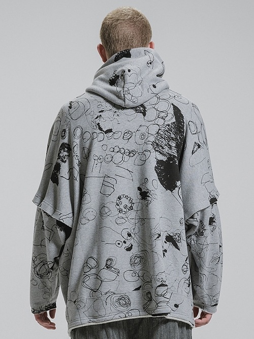 (ͽ����)1��3������ͽ��/nude:masahiko maruyama ���̡���:�ޥ��ҥ��ޥ���/΢�Ӵ����ץ��ȥ����С�������ZIP UP�ѡ�����µ��곰����ǽ��/Grey