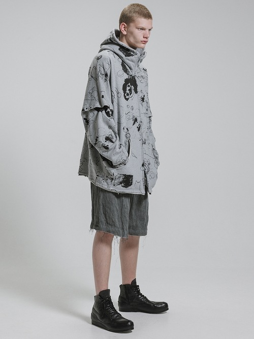 (ͽ����)1��3������ͽ��/nude:masahiko maruyama ���̡���:�ޥ��ҥ��ޥ���/΢�Ӵ����ץ��ȥ����С�������ZIP UP�ѡ�����µ��곰����ǽ��/Grey