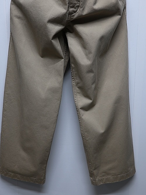 �㴰���wjk�����֥른��������/vintage chino trousers/beige