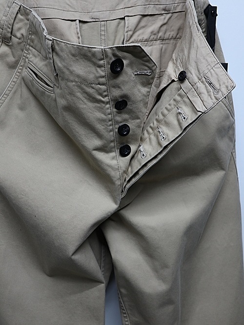 �㴰���wjk�����֥른��������/vintage chino trousers/beige