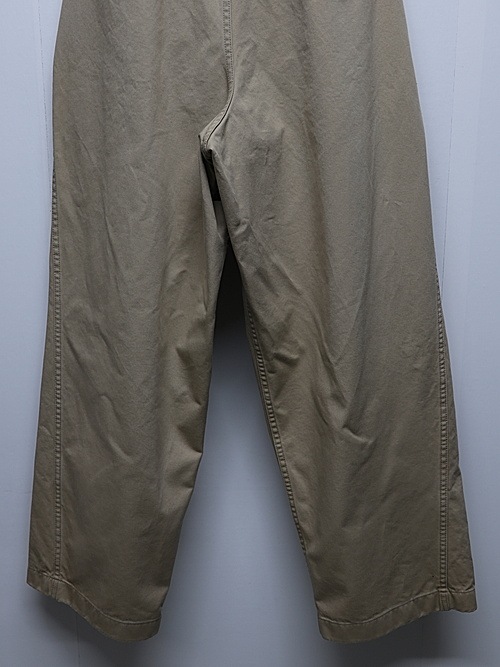 �㴰���wjk�����֥른��������/vintage chino trousers/beige