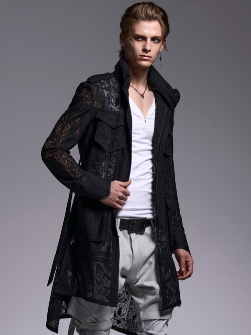 (ͽ���ʡ�3��4������ͽ��/kiryuyrik������奦����奦/BEATENJIKU Henry Neck Tank Top/White