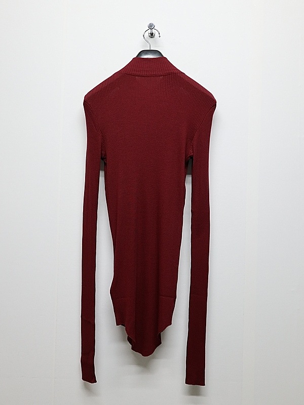 JULIUS����ꥦ��/COTTON/SILK RIB CUT & SEWN5/BLOOD