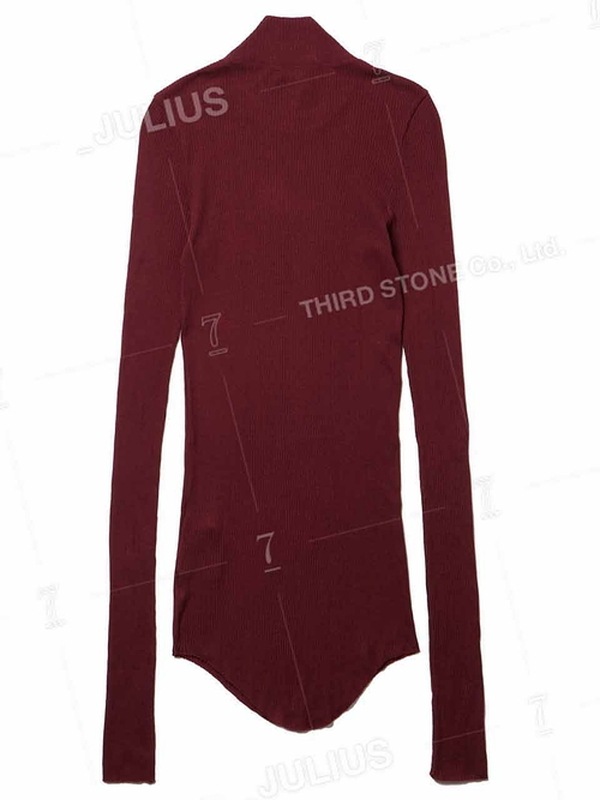 (ͽ����)8��9������ͽ��/JULIUS����ꥦ��/COTTON/SILK RIB CUT & SEWN5/BLOOD