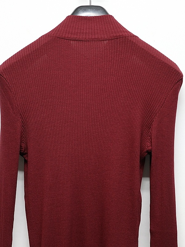 JULIUS����ꥦ��/COTTON/SILK RIB CUT & SEWN5/BLOOD