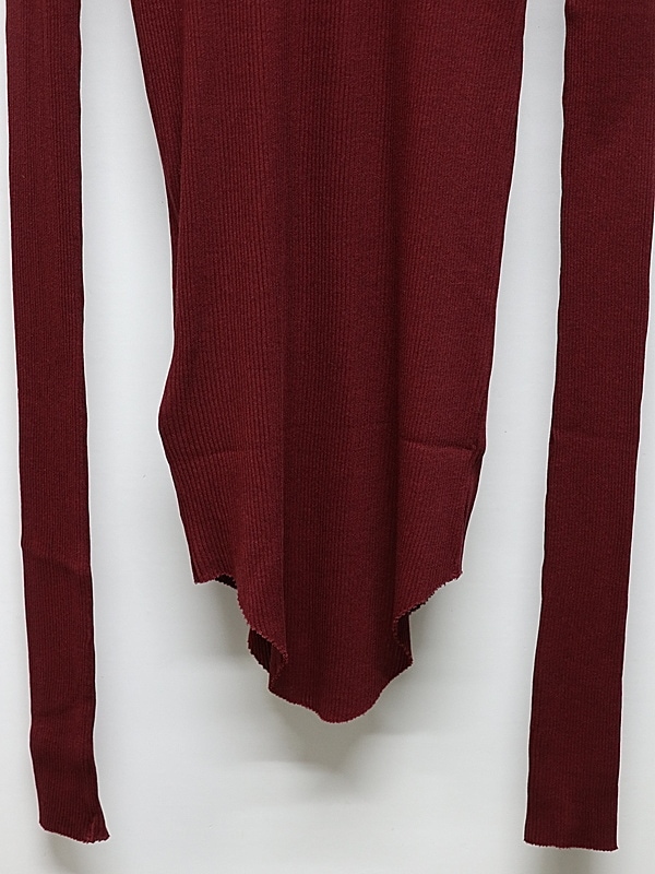 JULIUS����ꥦ��/COTTON/SILK RIB CUT & SEWN5/BLOOD