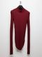 JULIUS����ꥦ��/COTTON/SILK RIB CUT & SEWN5/BLOOD