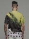 �㴰���nude:masahiko maruyama ���̡���:�ޥ��ҥ��ޥ���/30 Cotton Jersey INKJET PRINT T SHIRT/Yellow-Black Paint