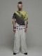 �㴰���nude:masahiko maruyama ���̡���:�ޥ��ҥ��ޥ���/30 Cotton Jersey INKJET PRINT T SHIRT/Yellow-Black Paint