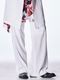 (ͽ���ʡ�8������9������ͽ��/kiryuyrik������奦����奦/Back Satin Wide Slacks/White
