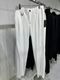 (ͽ���ʡ�8������9������ͽ��/kiryuyrik������奦����奦/Back Satin Wide Slacks/White