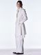 (ͽ���ʡ�8������9������ͽ��/kiryuyrik������奦����奦/Back Satin Wide Slacks/White