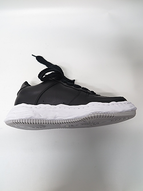Maison MIHARA YASUHIRO/WAYNE LOW/ original sole leather Low-Top sneaker/BLK.
