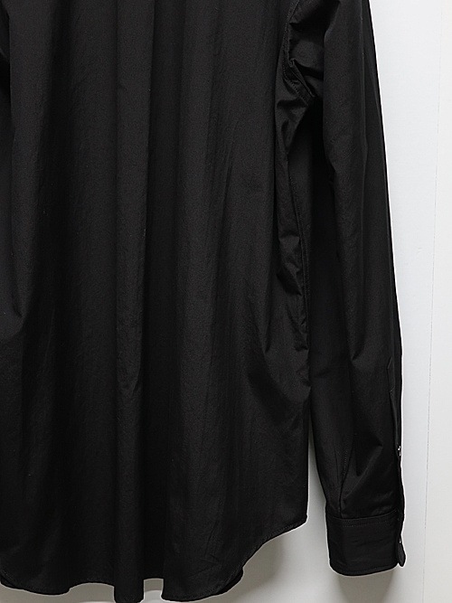 Yohji Yamamoto���襦����ޥ��/SUIT BROAD U-CDH BASIC SHIRT/BLACK