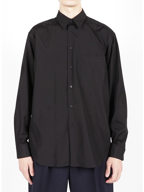 Yohji Yamamoto���襦����ޥ��/SUIT BROAD U-CDH BASIC SHIRT/BLACK