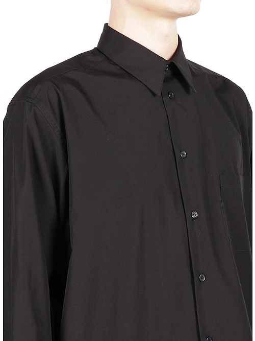 Yohji Yamamoto���襦����ޥ��/SUIT BROAD U-CDH BASIC SHIRT/BLACK