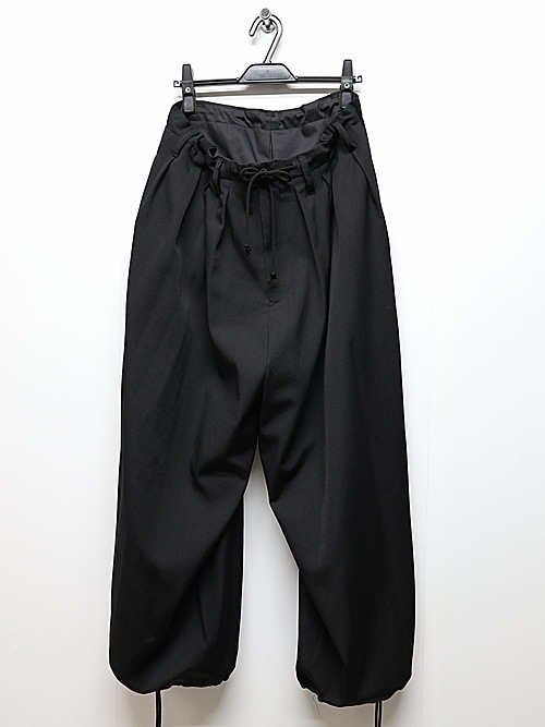 Yohji Yamamoto���襦����ޥ��/���葉��С����֥Х롼��ѥ��/BLACK