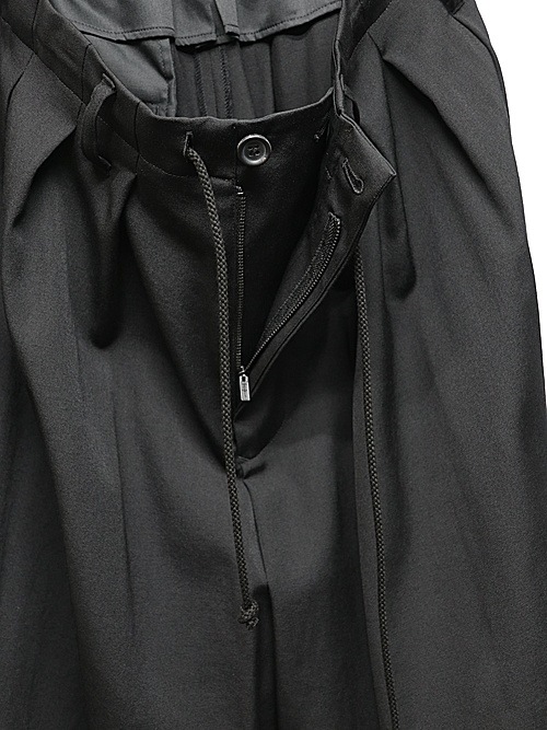 Yohji Yamamoto���襦����ޥ��/���葉��С����֥Х롼��ѥ��/BLACK