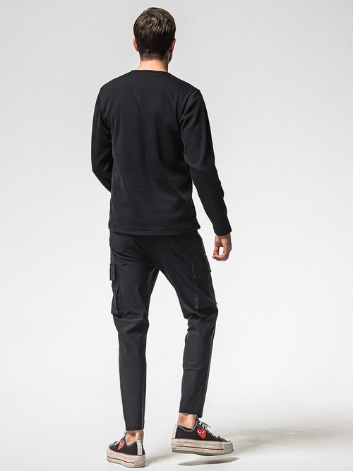 RESOUND CLOTHING���ꥵ����ɥ���������/SEMI LOOSE FIT Roland HEAT cargo PT/BLACK