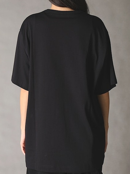 Ground Y�����饦��ɥ磻/26/- JERSEY BAT T-SHIRT A/BLACK